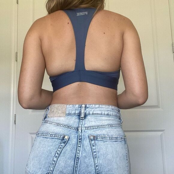Victoria’s Secret Pink Sports Bra / Bikini Top in Blue NWT Size xsmall - Picture 2 of 4